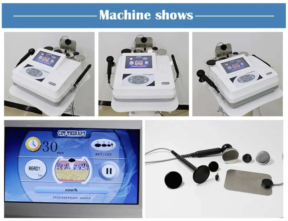 Indiba CET RET RF machine for body Slimming face lifting with visible results slimming machine radio frequency beauty equipment