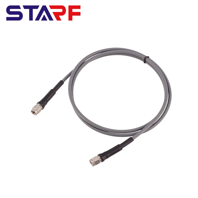 Stainless steel 2.92mm male -2.92mm male test cable, high frequency test line DC-40GHz