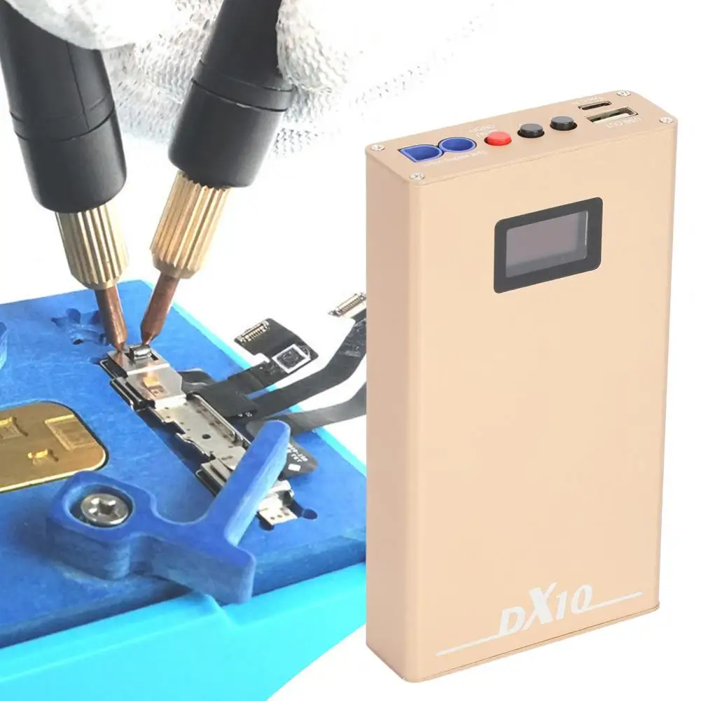 

DX10 Portable Spot-welder Tool Low Failure Rate Adjustable Hand-held Mini Spot Welding Machine for 18650 Battery