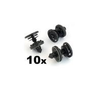 10x For Volvo Interior Door Card & Trim Clips- Plastic Fastener Clips Panels Fascias