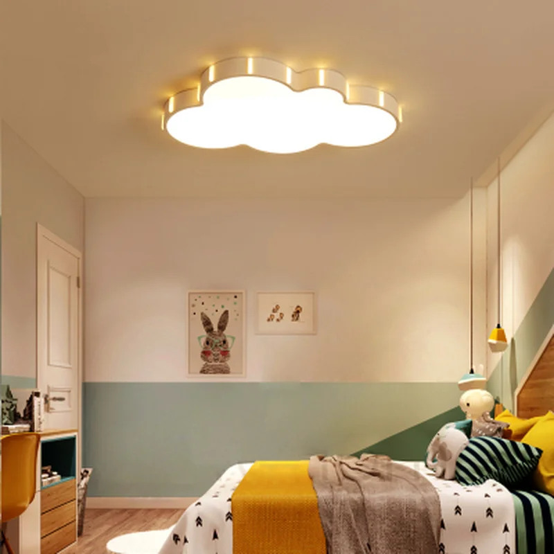 Plafonnier LED ultramince avec télécommande, design moderne, éclairage d'intérieur, luminaire décoratif de plafond, idéal pour une salle d'étude ou une chambre d'enfant, nouveauté