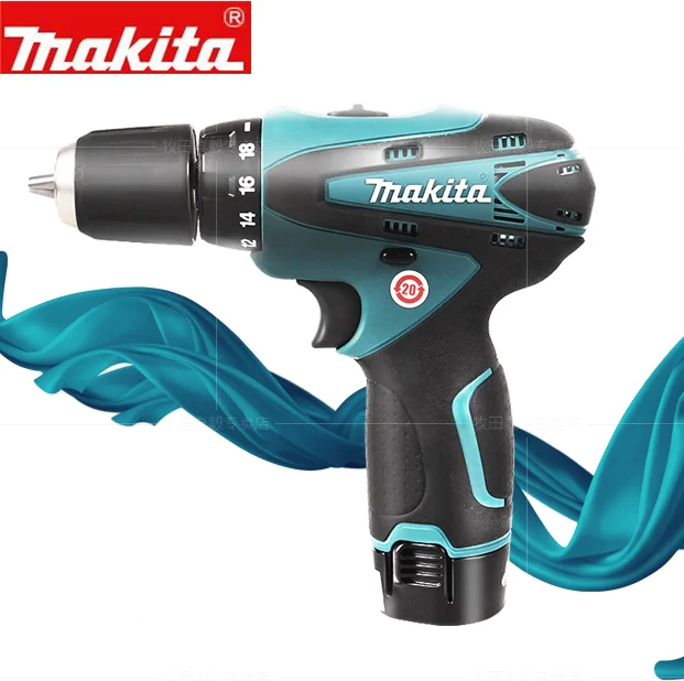 Imagem -02 - Makita Df330d Df330dwe Furadeira sem Fio Driver Bateria e Carregador 10.8v Lxt 1