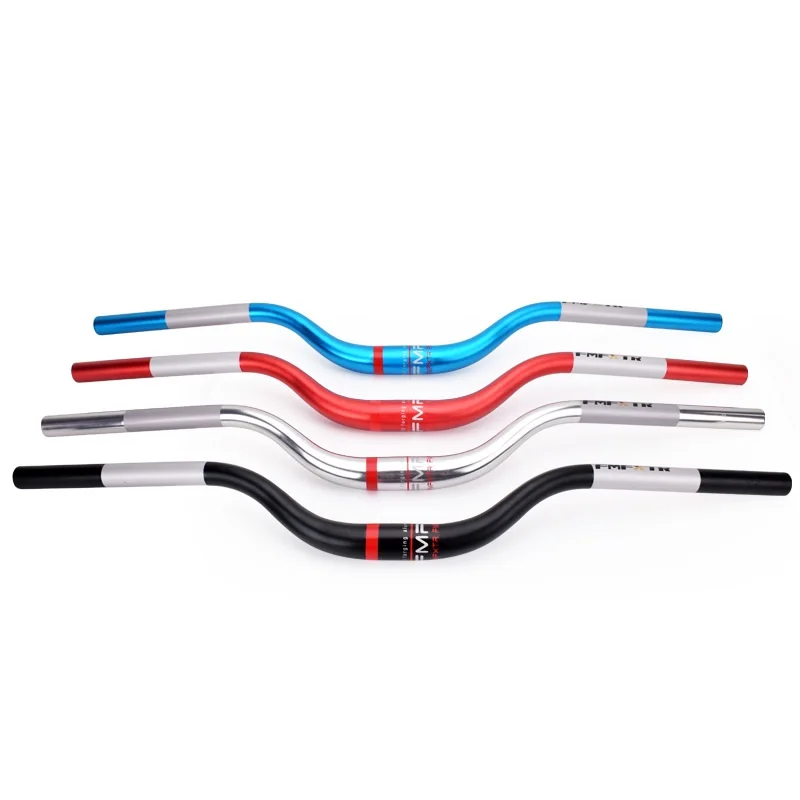 

MTB DH XM Bicycle Handlebar Bike Riser Handlebar Mountain Bike Swallow-Shaped Handlebar 60mm Rise 31*8*720mm Bicycle Parts