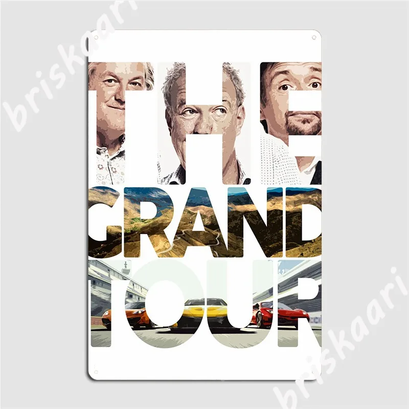 The Grand Tours Jeremy Richard And Hammond Are Back Poster Metal Plaque Wall Pub Custom Wall Wall Decor Tin Sign Posters