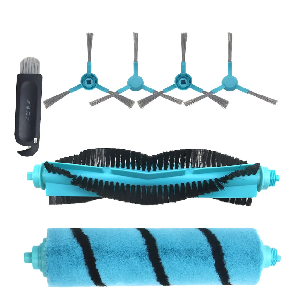 BPfire Roller spazzola morbida spazzola laterale panno Mop per Cecotec Conga 5090 4090 6090 aspirapolvere Robot spazzatrice Cecotec