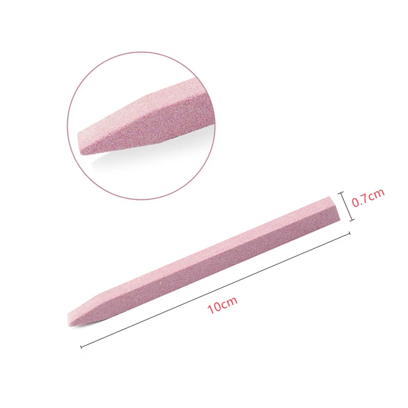 4pcs Nail File Cuticle Remover Nail Stone Trimmer Buffer Dead Skin Rub Nail Pusher Manicure Polished Pedicure Care Tools