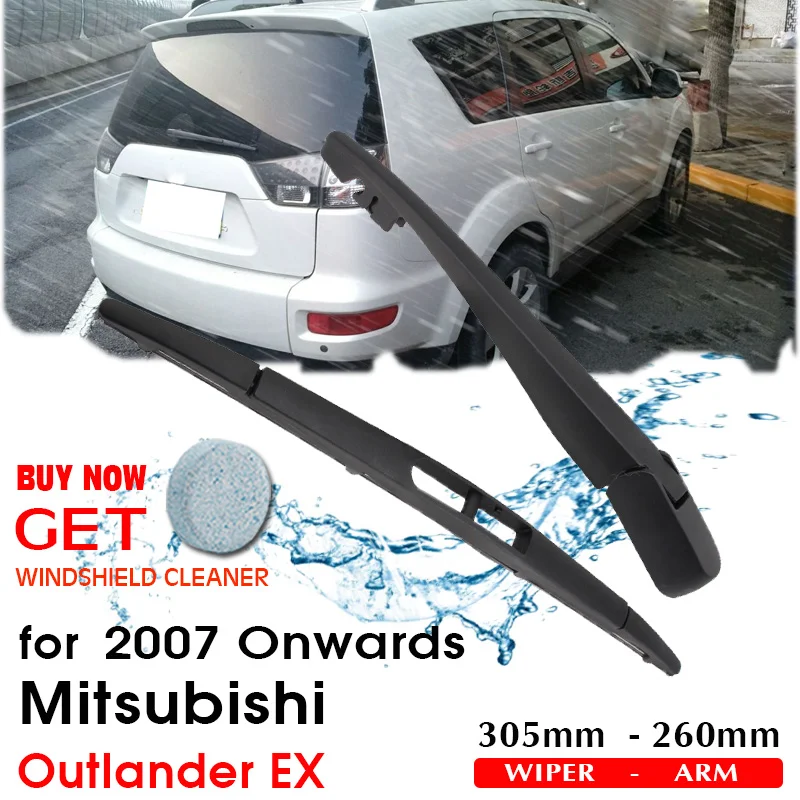 

Car Wiper Blade Rear Back Window Windscreen Windshield Wiper Accessories For Mitsubishi Outlander EX Hatchback 305mm 2007Onwards