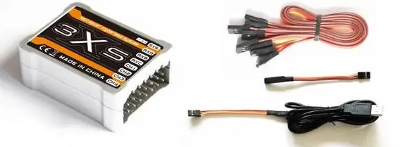 3XS V-Balancer FBL Gyro MIKADO5 For GV8000 V2 Vbar KBAR MICROBEAST MB PLUS PRO RC Flybarless trex KDS Align Turnigy Helicopter