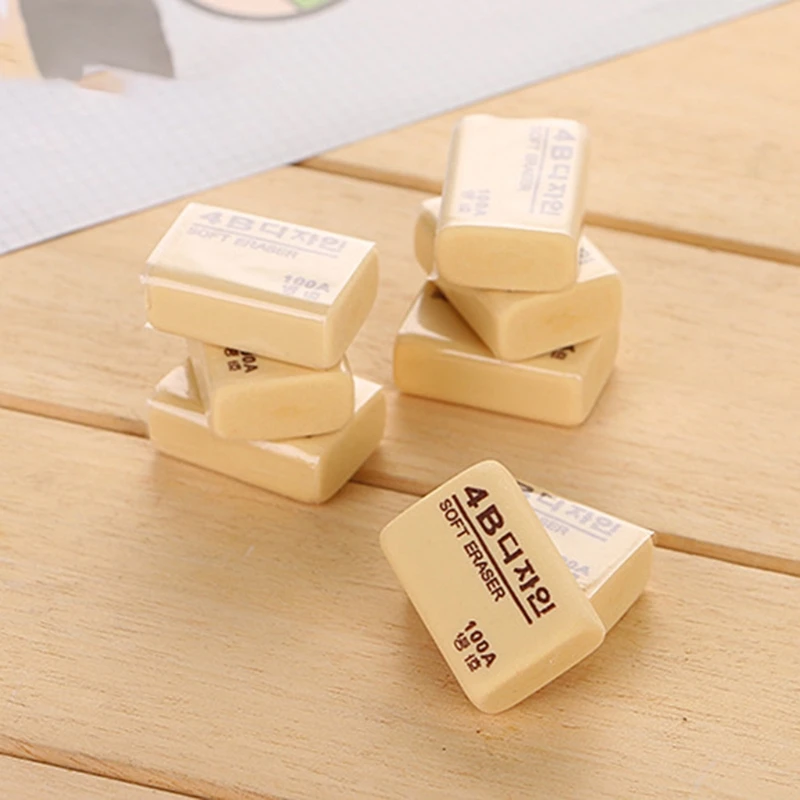 30Pcs 50A 100A 200A 4BดินสอยางลบนักเรียนArt Sketch Drawing Writing School Supplyเครื่องเขียน