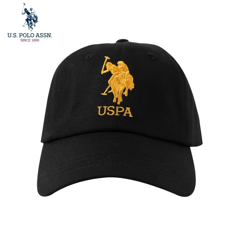 U.s. Polo Assn. New Cotton Embroidered Baseball Cap Lightweight Breathable Comfortable And Fashionable Men\'s And Women\'s Sun Hat