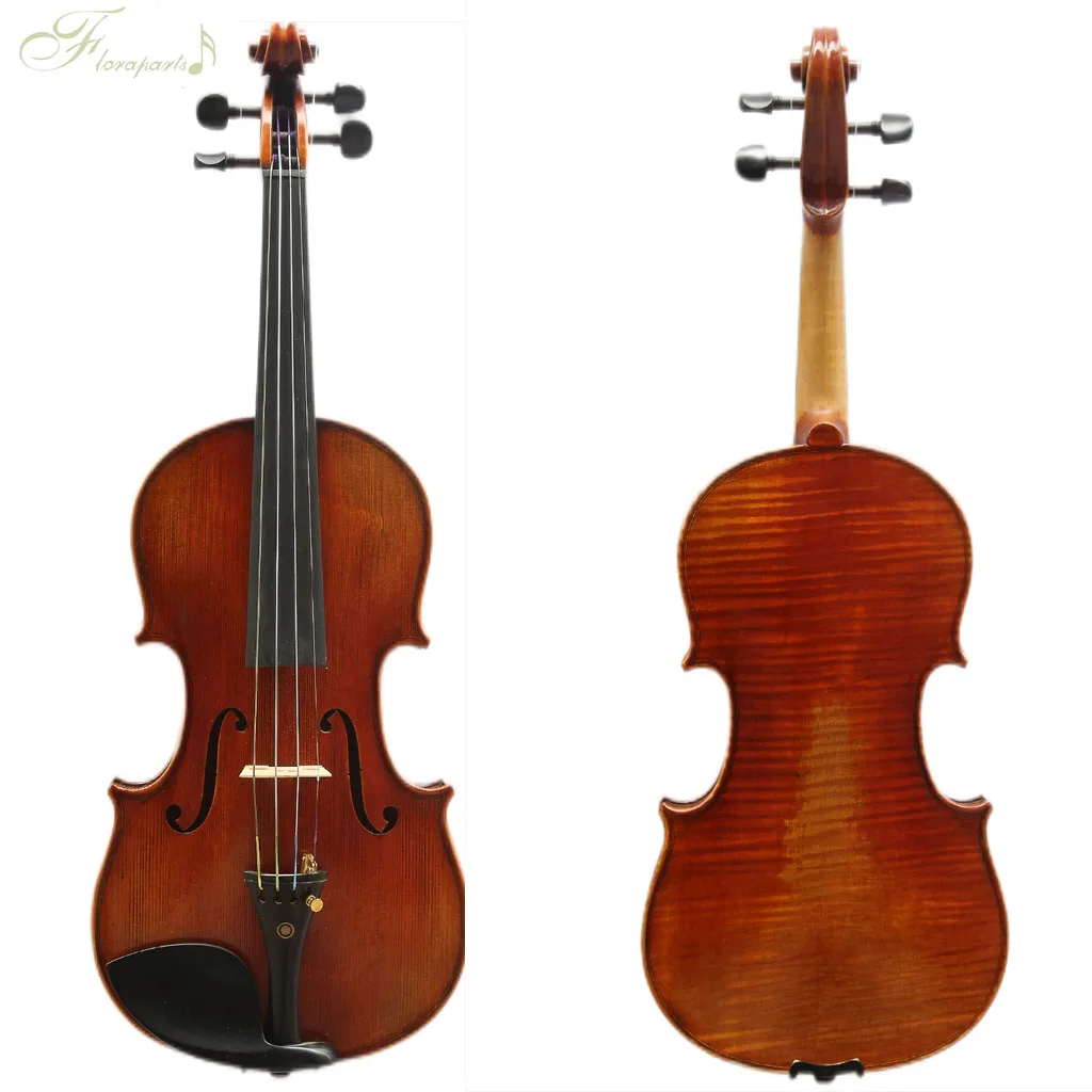 

Free Shipping Violin 4/4 Copy Antonio Stradivari 1716 100% Handmade Oil Varnish With Pernambuco Bow And Foam Case FPVN05