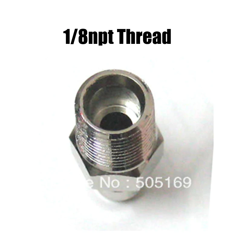 Adaptador rápido de aire NPT 1/8 macho hembra alta presión - imagen 4