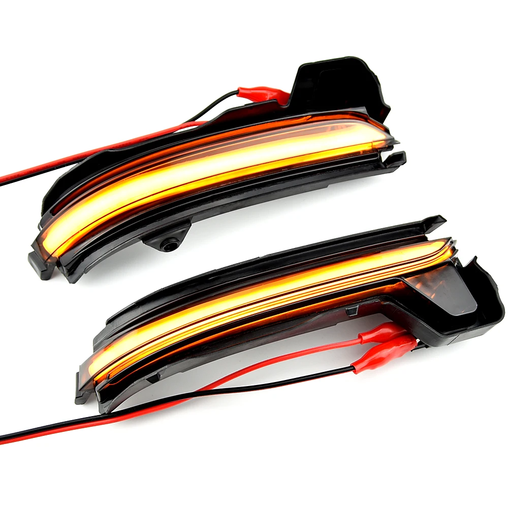 For SKODA KAROQ 2017‑2020 KODIAQ 2016‑2020 Dynamic LED Turn Signal Blinker Flowing Water Flashing Light Car Accessory view 5