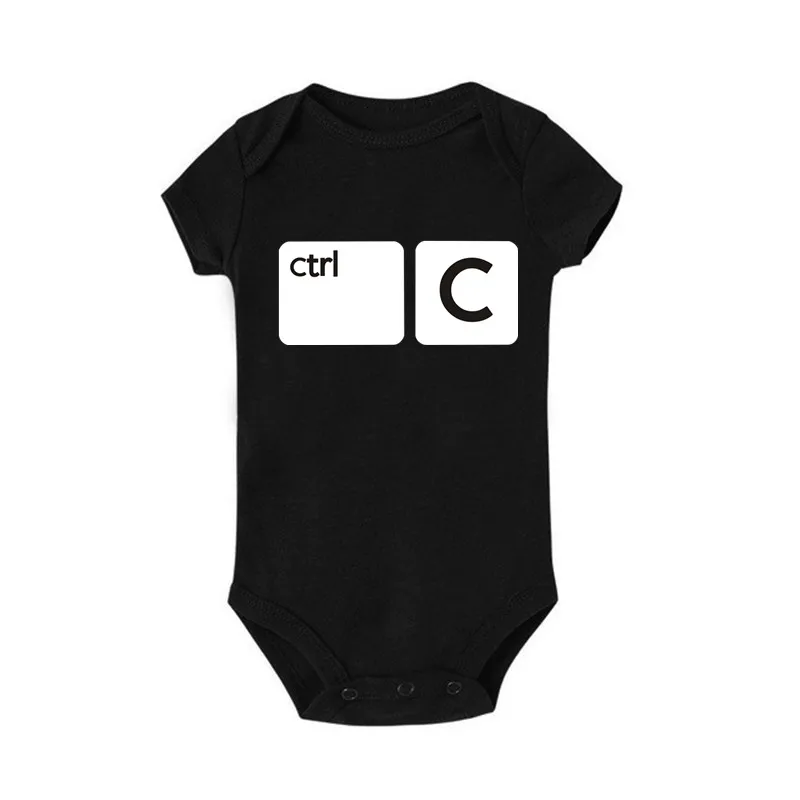 Ctrl C Crtl V Twins Clothes Twin Announcement Gifts for Twins Baby Shower Gift for Boys Girls Identical Twins Bodysuits Wear