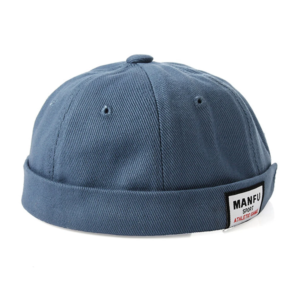 Children Summer Cotton Brimless Skullies Cap Vintage Urban Unique Street Portable Docker Hats Multipurpose Miki Beanie Hat