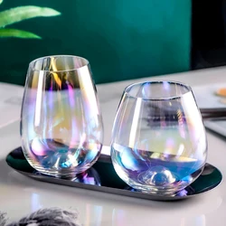 Stemless Wine Glasses Glass Water Cup Cocktail Glass Whisky Glass