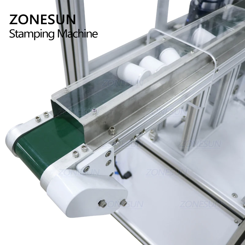 ZONESUN ZS-819-R4, автоматический термопресс для подачи листов, для бутылок с крышками машина для горячего тиснения фольгой, производитель на продажу