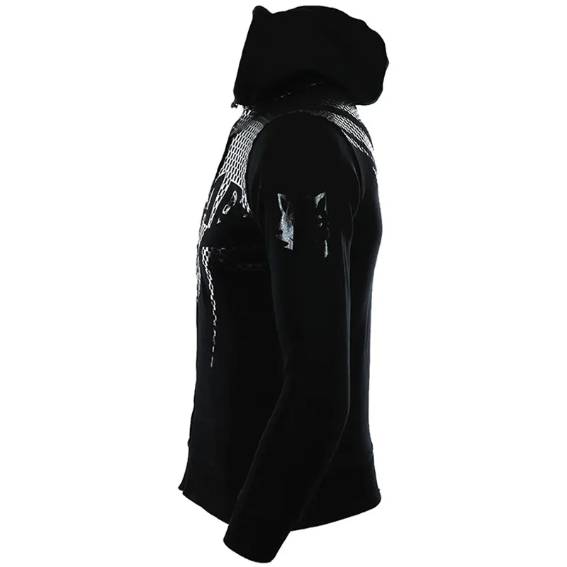 VSZAP-MMA Rock Hoodies, Long Sleeve, Hooded Sweatshirt, Kickboxing Combat, Autumn Jacket