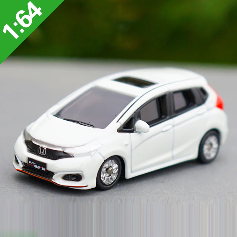 1:64 HONDA FIT ACCORD Alloy Car Static Metal Model Vehicles For Collectibles Gift