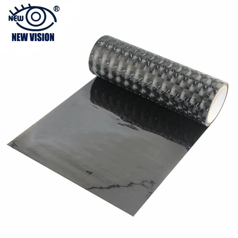 Self adhesive 0.3*10m anti glare anti scratch transparent Car headlight car wrap vinyl polyester PVC film CLF-Tr