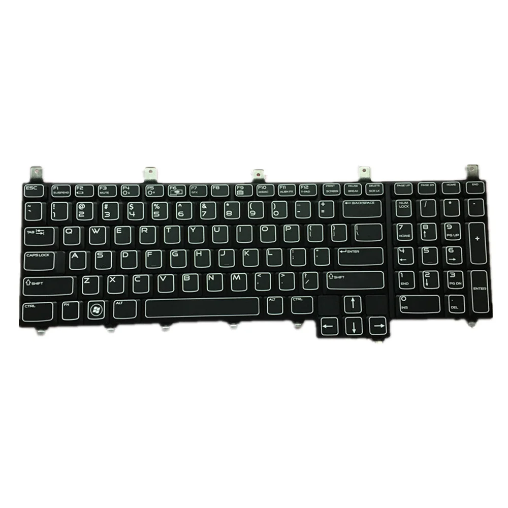 Laptop Keyboard For DELL Alienware M17x M17x R1 R2 R3 R4 M18X R1