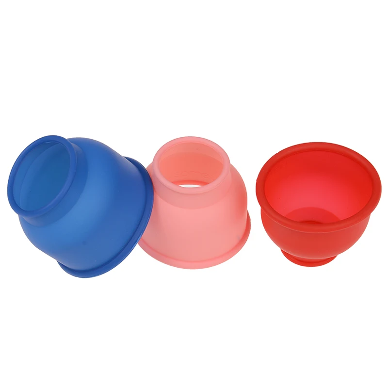 3 Piece/Set Penis Pump Sleeve Silicone Ring Sleeve Enlargement Penis Pump Accessories Protection Accessories Sex Toys for Men