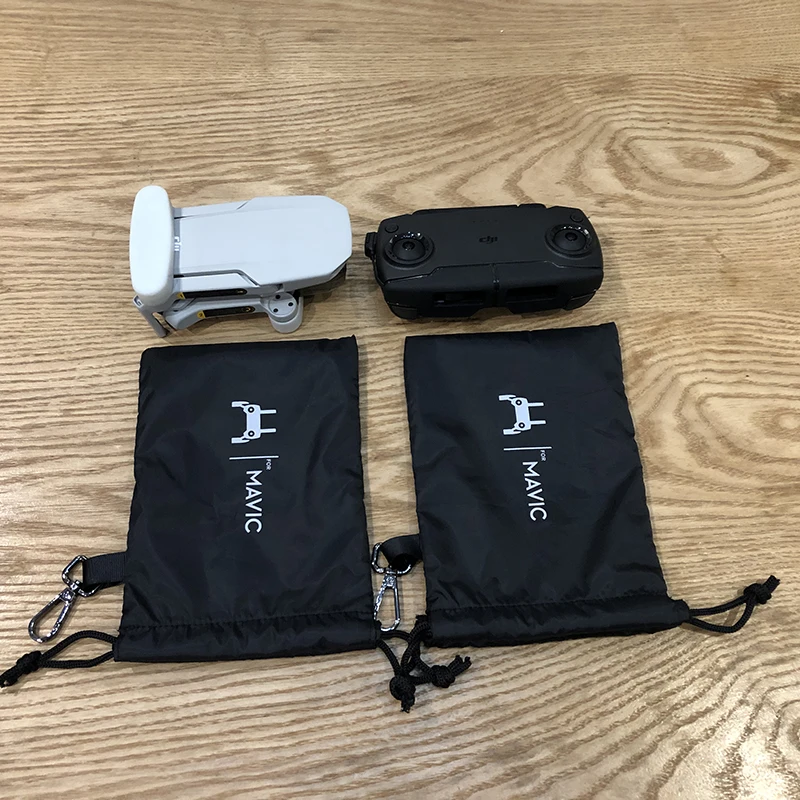 Mavic Mini 2 Drone RC 2 Remote Controller Storage Soft Bag Protective Case Waterproof Storing Bag for DJI Mavic Mini 4 Pro Air 3