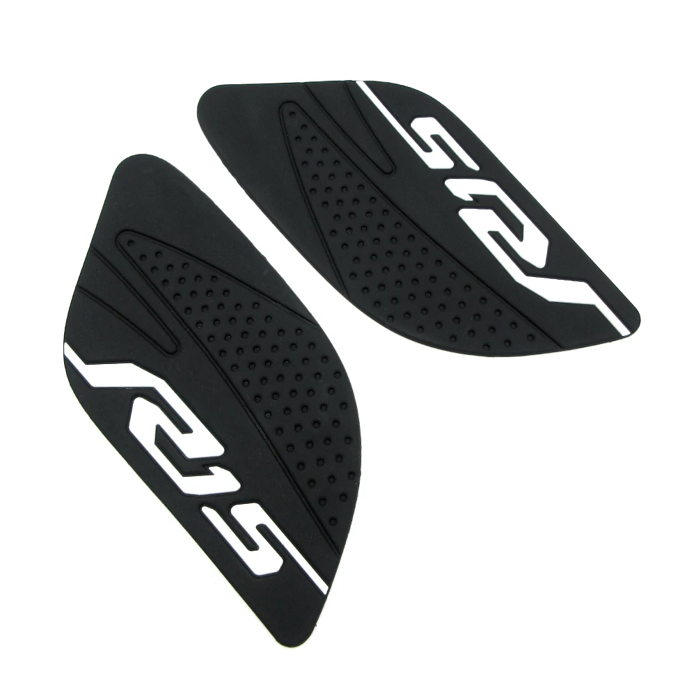 Motorcycle Side Decals Gas Knee Grip Protector R 15 Logo Tank Traction Pad Anti Slip Sticker For Yamaha YZFR15 YZF-R15 2017 2018