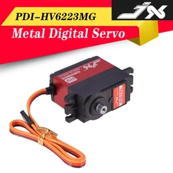JX Servo PDI-HV6223MG 8.4V 23KG 0.16 sec Metal Gear Digital Standard Servo for RC Car Robot Airplane Aircraft Parts