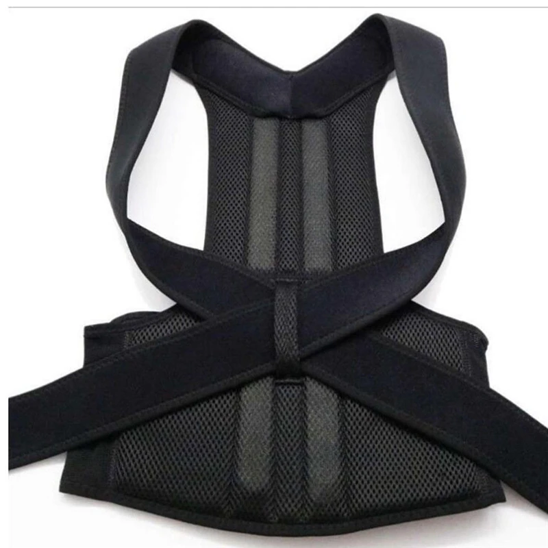 3XL Plus Size Adjustable Posture Corrector Magnetic Brace Shoulder Back Support Belt Men Women Body Shaper Shapewear Unisex