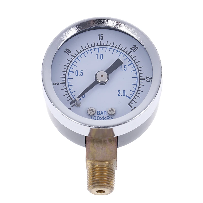 22/25/40/50mm Diameter Pressure Gauge Low Pressure For Fuel Air Oil Gas Water Oil Gas Measurement