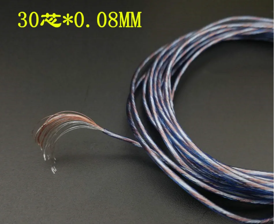 8 Dây Tròn Đan Đơn Tinh Thể Đồng Bạc Pha 240Core