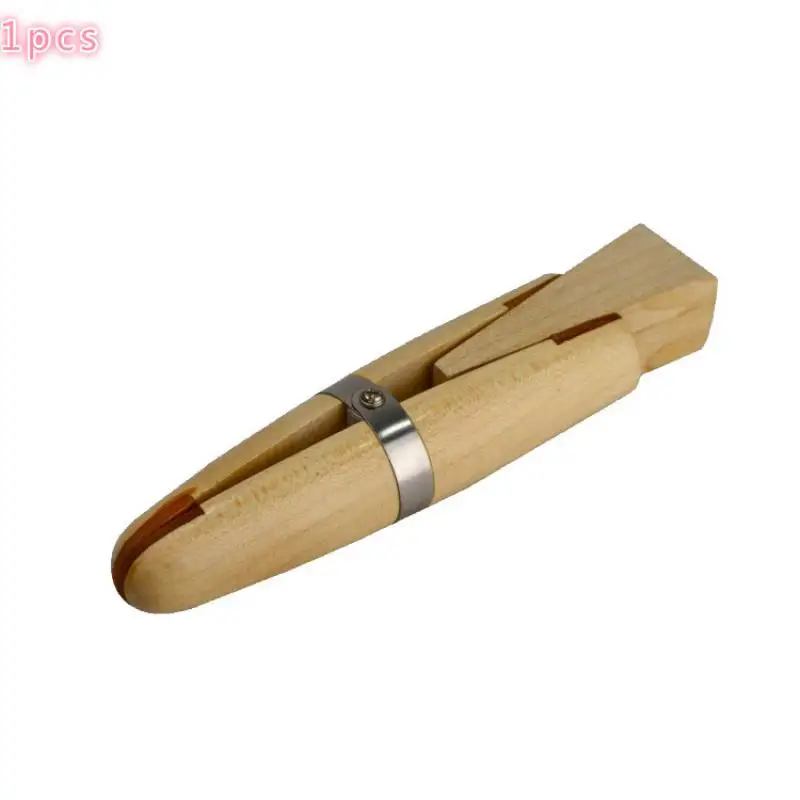 Jewellers Đôi Kết Thúc Vòng Gỗ Kẹp Có Da Dày Dặn Lót Hàm Nêm Vòng Gỗ Kẹp Da Lót Trang Sức Dụng Cụ