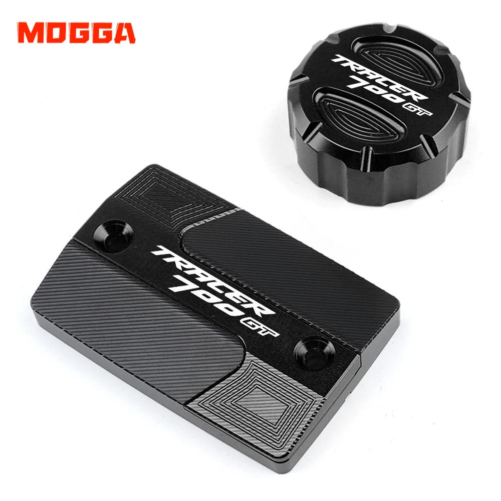 

For YAMAHA TRACER 700GT Tracer 700 GT MT07 2016-2024 Motorcycle CNC Front & Rear brake Fluid Cylinder Master Reservoir Cover Cap