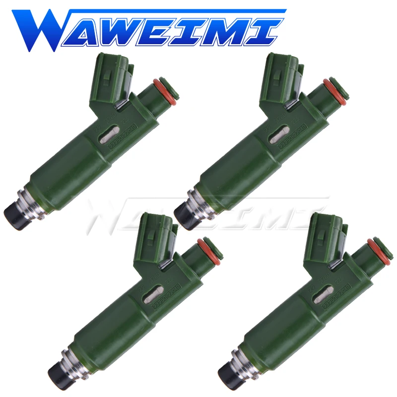 WAWEIMI 550CC 4x Fuel Injector OEM 23250-22040 For Toyota Celica Corolla Matrix MR2 1.8L L4 Prizm Spyder Vibe 1ZZFE New Brand