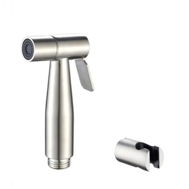 Hand protable Toilet bidet Sprayer  Gun holder Stainless Steel Handheld Bidet Faucet home Bathroom Shower Head Self Cleaning s1