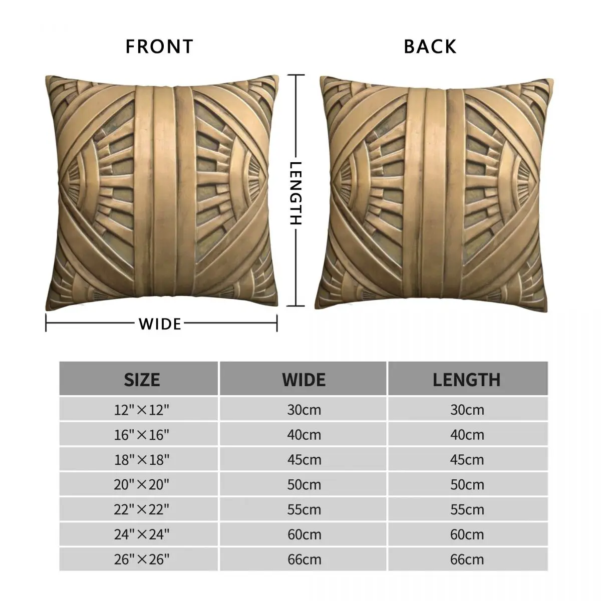 Elegant Chic Bronze Beautiful The Great Gatsby Square Pillowcase Polyester Linen Velvet Zip Decor Throw Pillow Case Sofa Cushion