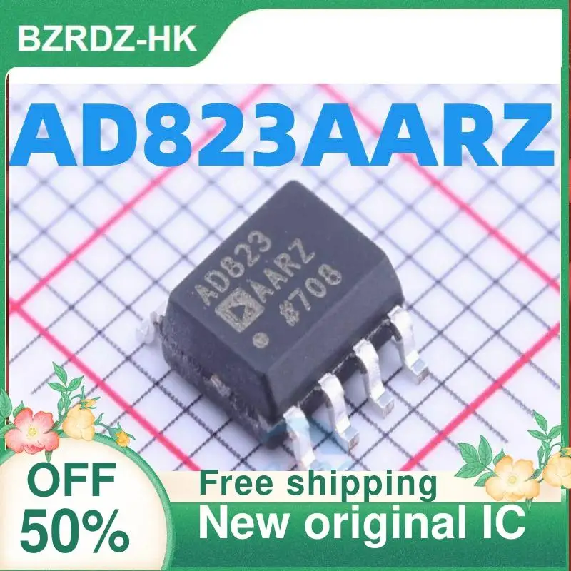 5PCS AD823A AD823AR AD823AARZ SOP-8  New original IC