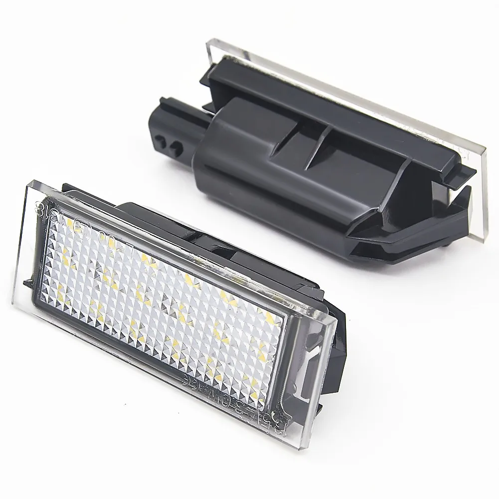 2017 Hot LED License Plate Light Lamp for RENAULT Modus / Grand Modus / Scenic II 5D / Scenic III 5D / ZOE