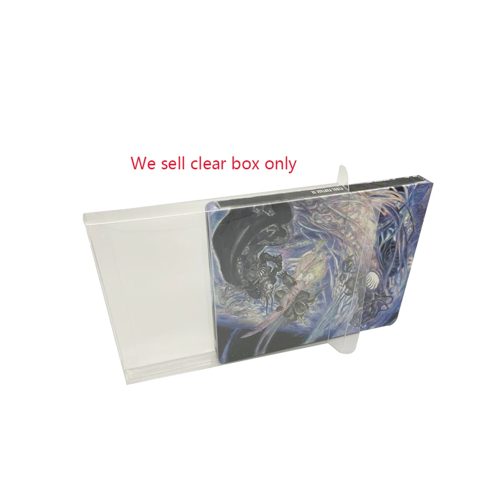 

Clear transparent PET box cover For PS4 G2 Iron box universal storage protection collection box Protective Box