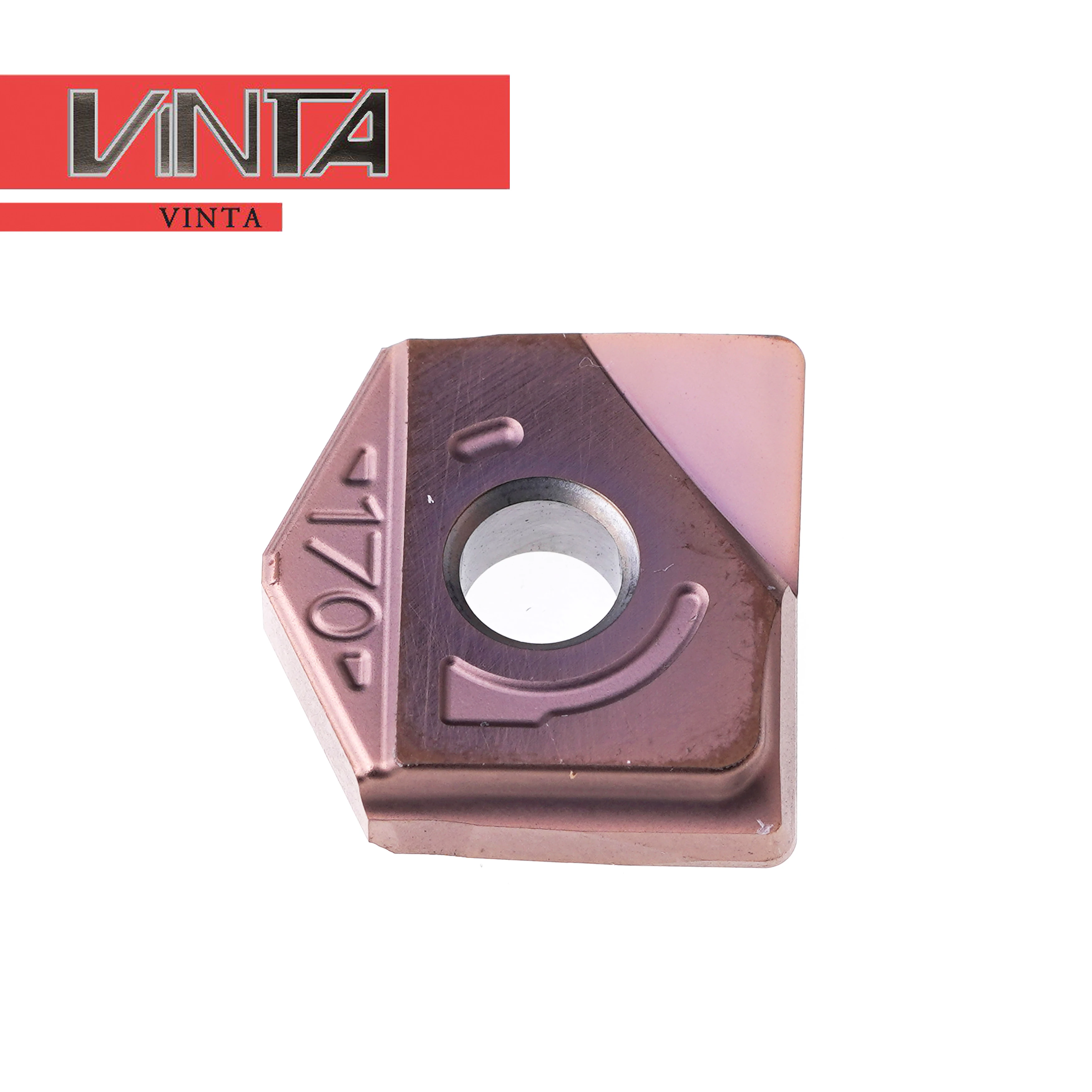 The best quality cnc metal milling tools carbide milling inserts ZCFW170-R1.0 ATH08M 10pcs/lot