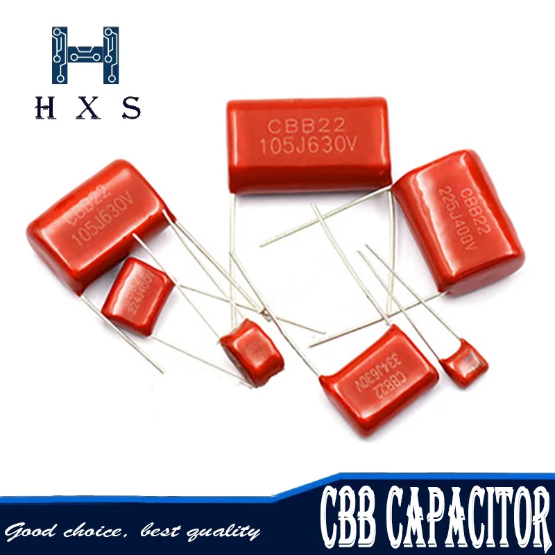 5PCS 0.1uF 2000V 2KV CBB 104 100NF Polypropylene film capacitor pitch 25mm CBB81 2000V104J-P25