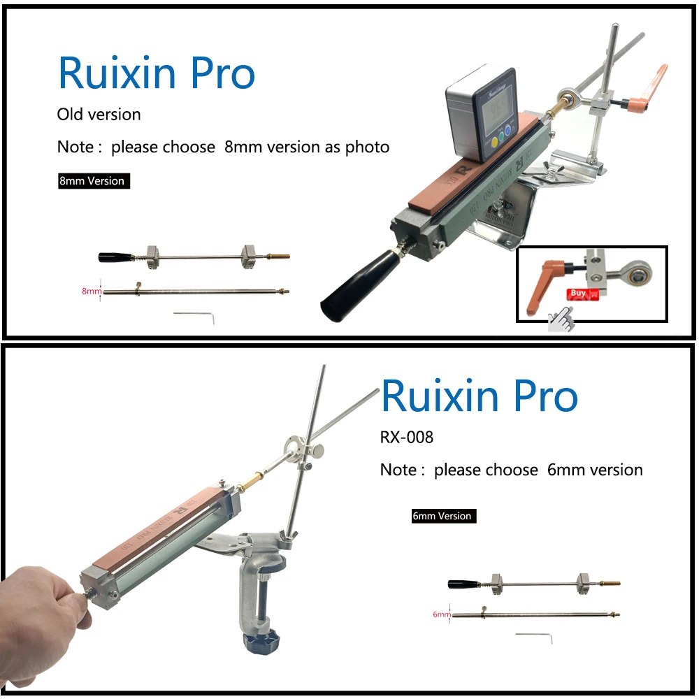 Ruixin proシャープナー用砥石ホルダークリップ,操作部品,edge proシャープナーアクセサリー