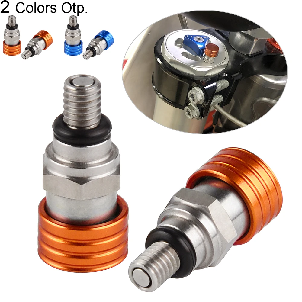 

M4x0.7 Fork Air Bleeder Valves For KTM SX SXF EXC XC XCF XCW XCFW ADV Duke 85 125 150 250 350 450 500 For Husqvarna TE FE TC FC