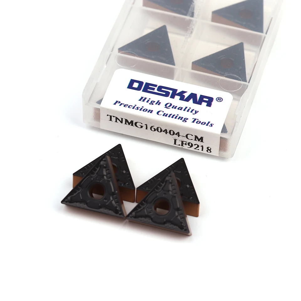 Imagem -02 - R-s L-s Lf9218 Deskar Original Cnc Ferramenta de Torno Carboneto Aço Inserção Tnmg160404 Tnmg160408 Tnmg160412 tm cq hq pm