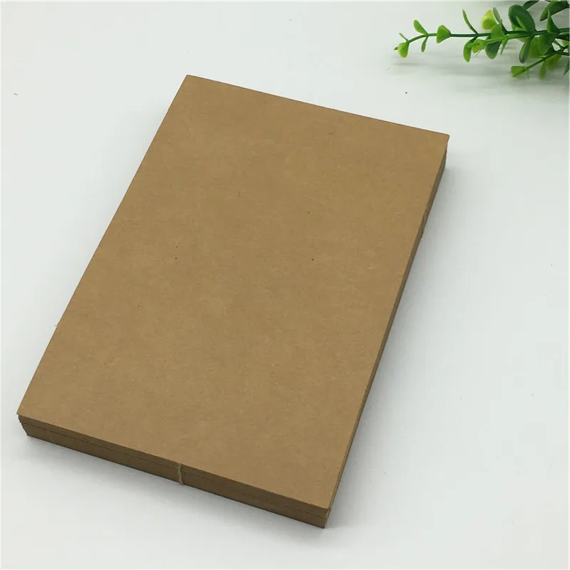 50Pcs DIY Handmade Painted Graffiti Blank Paper Retro Greeting Card/Postcard Vintage Message Card 16x11cm