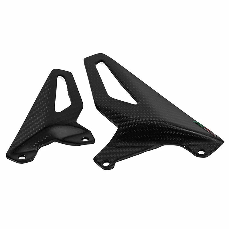 

Heel Plate Footpeg Carbon Fiber For Ducati Panigale V4 V4S Streetfighter V4 V4S V2 2018 2019 2020 Rearset Guard