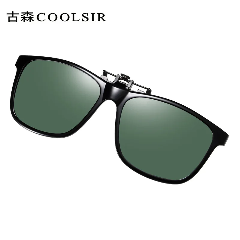 

The new TR90 flip-type explosion-proof sunglasses clip driver night vision goggle polarizer sunglasses 3019