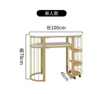 대리석 매니큐어 책상 및 의자 세트, 웹 셀럽 더블 아이언 매니큐어, 싱글 및 더블 인 테이블, 특수 매니큐어 샵, 매니큐어 샵