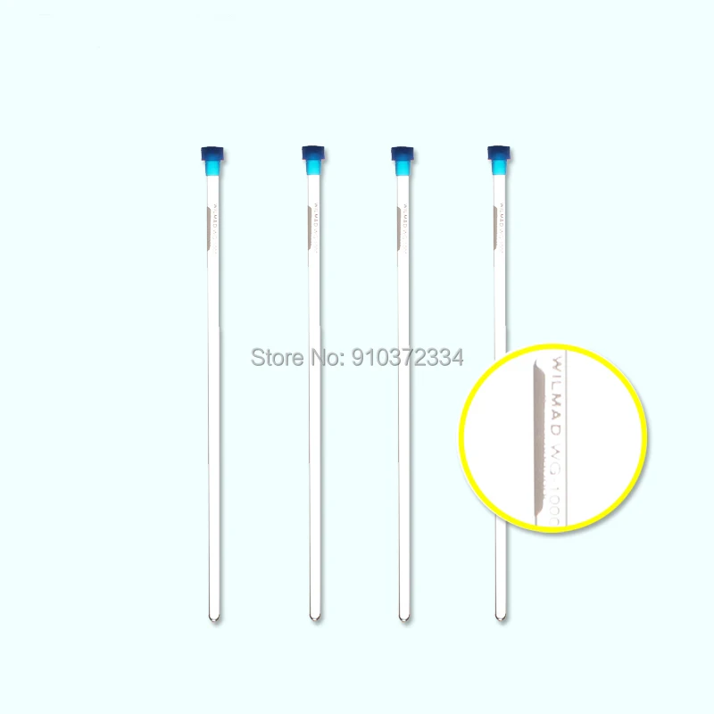 Tube en verre NMR, 7 pouces, 2 pièces, 5 pièces, 10 pièces, 20 pièces, 30 pièces, échantillon avec capuchon pour expérience en laboratoire